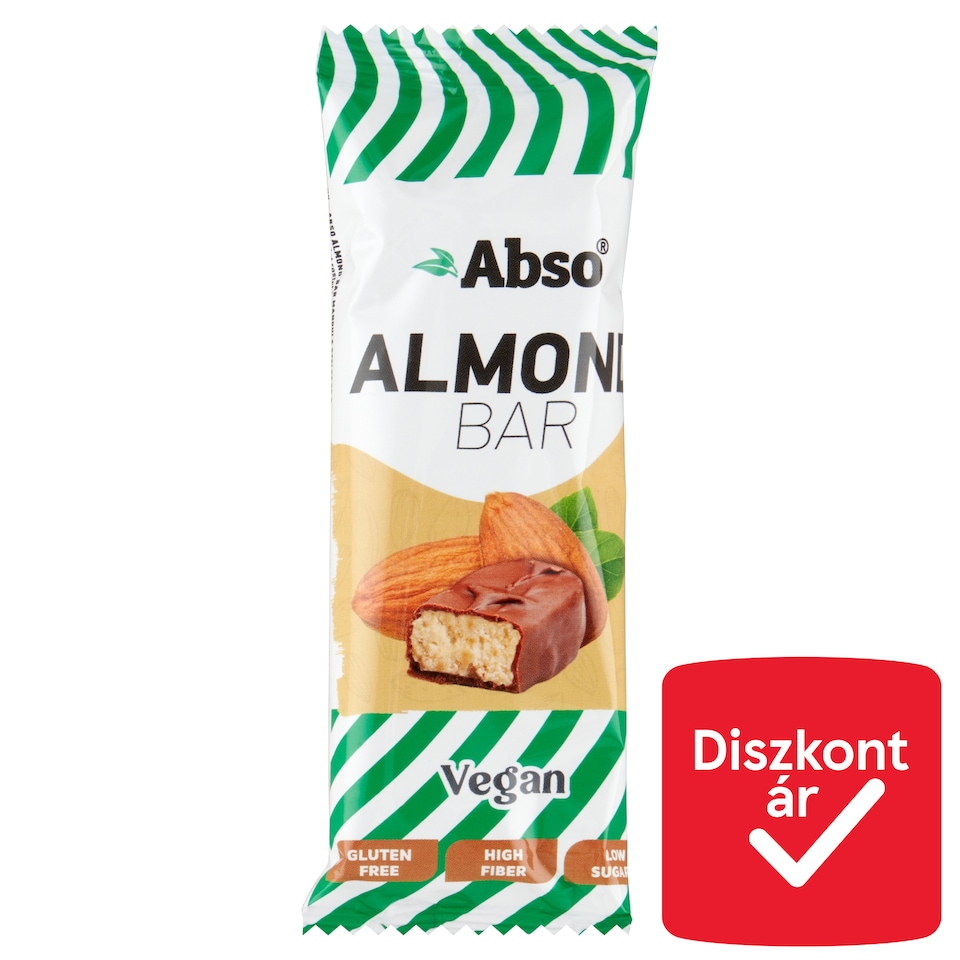  Abso Almond Bar mandula szelet 35 g  1. kép