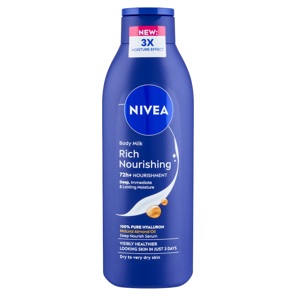 Obrázek 1 pro produkt Nivea Rich Nourishing Výživné tělové mléko 250ml