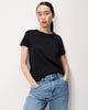 image 2 of F&F Pure Cotton Short Sleeved T-Shirt in Black