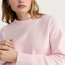 F&F Seam Detail Long Sleeved Oversized Fit Jumper in Pink