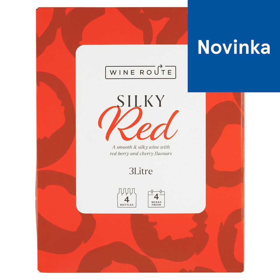 Wine Route Červené víno suché 3 l