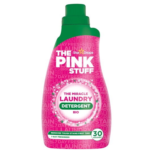 Stardrops The Pink Stuff Laundry Detergent Biological 960Ml Tesco