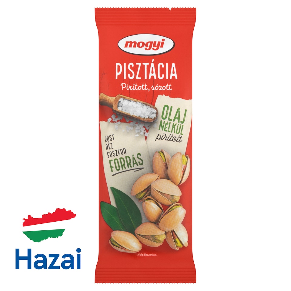 Mogyi pirított sózott héjas pisztácia 60 g