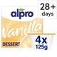 image 1 of Alpro Vanilla Dairy Free Vegan Soya Dessert 4x125g