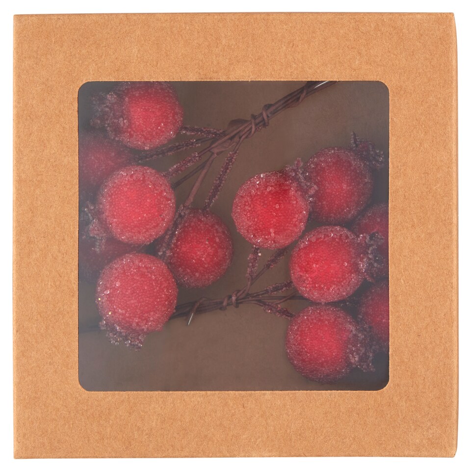 Jeřabina dekorace v krabici