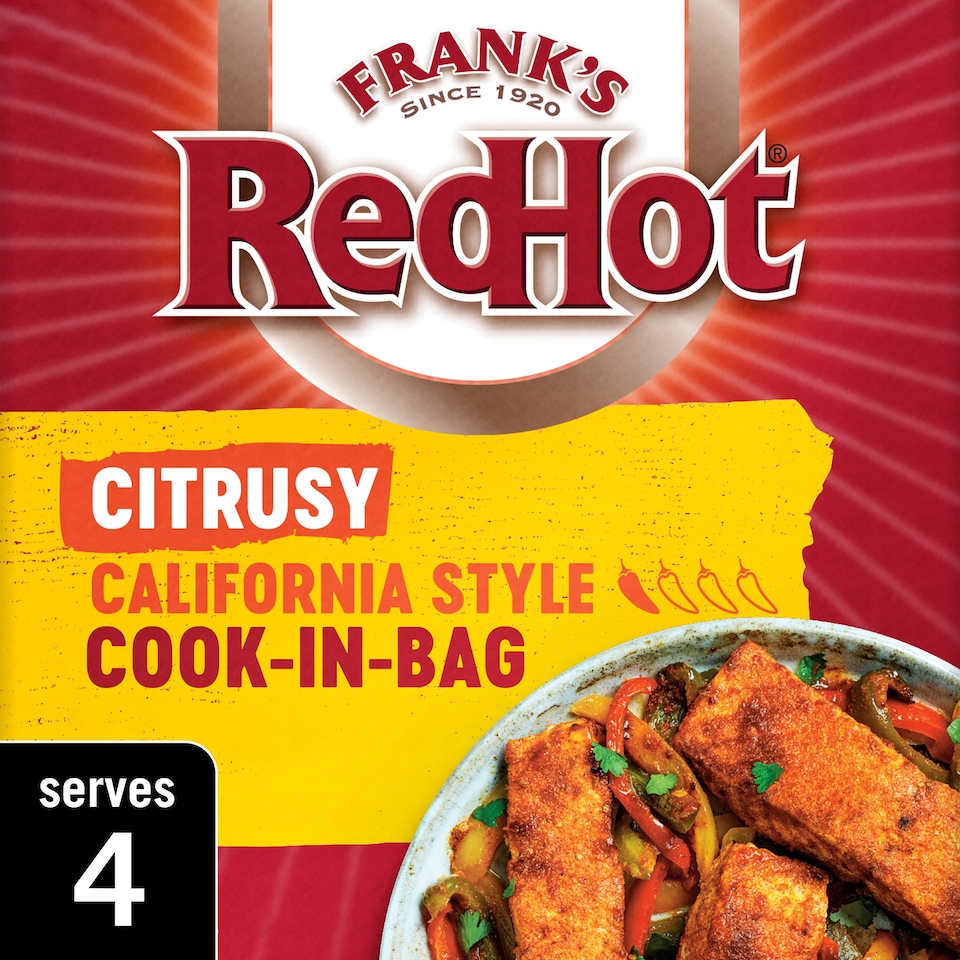 image 1 of Frank's RedHot Citrusy California Style Cook-In-Bag 25G