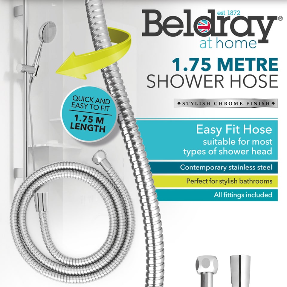 image 1 of Beldray 1.75 Metre Shower Hose