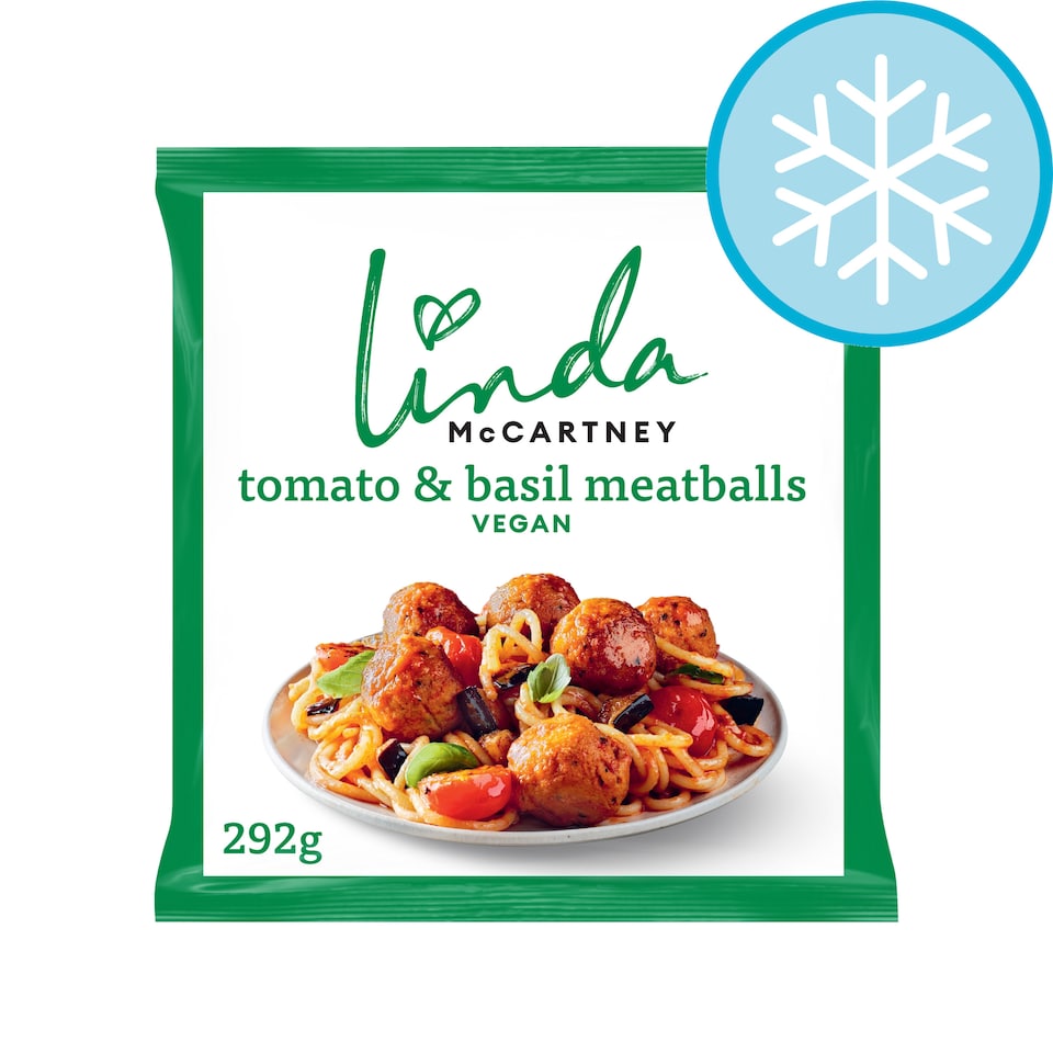 Linda Mccartneys Vegetarian Tomato & Basil Meatballs 292G
