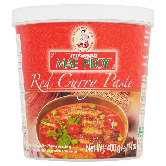 Mae Ploy Red Curry Paste 400G - Tesco Groceries