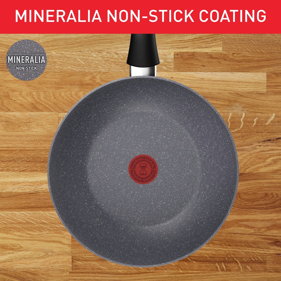 image 1 of Tefal Nature Force Induction Stirfry Pan 28cm