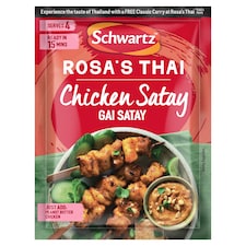 Schwartz Rosa's Thai Chicken Satay Recipe Mix 30g