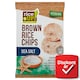 RiceUp! Eat Smart teljes kiőrlésű barna rizs chips tengeri sóval 60 g  1. kép