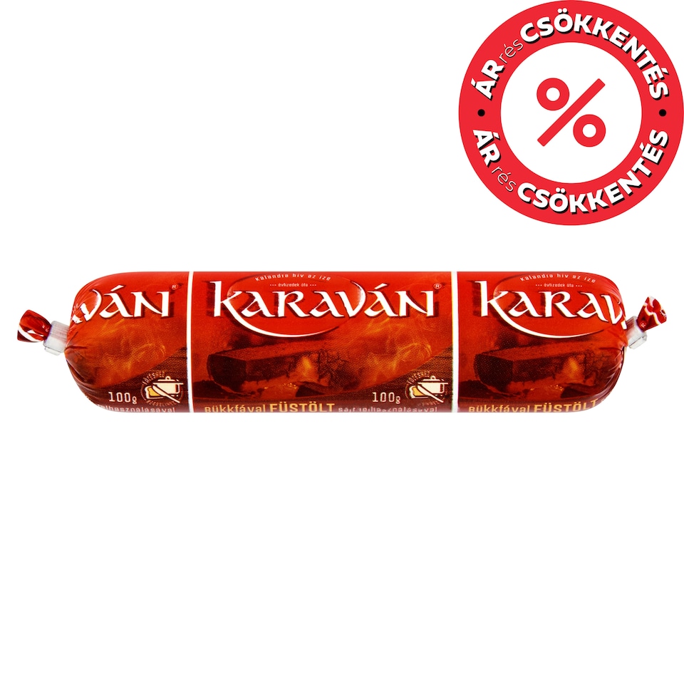Karaván Smoke Flavoured, Fat, Processed Cheese Spread 100 g