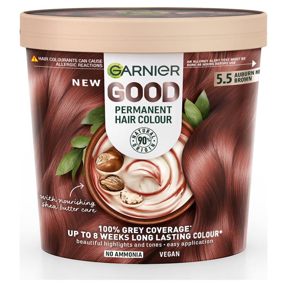 image 1 of Garnier Good Permanent Hair Colour - 5.5 Auburn Hibiscus Brown