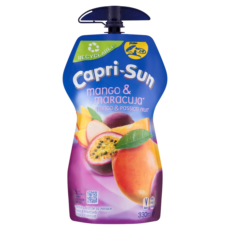 Obrázek 1 pro produkt Capri-Sun Mango & Maracuja nesycený nealkoholický ovocný nápoj ochucený 330ml
