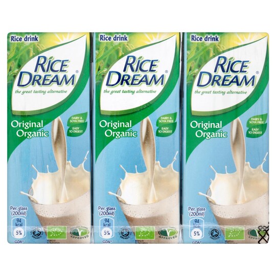 Organic Rice Dream Original 3X200ml
