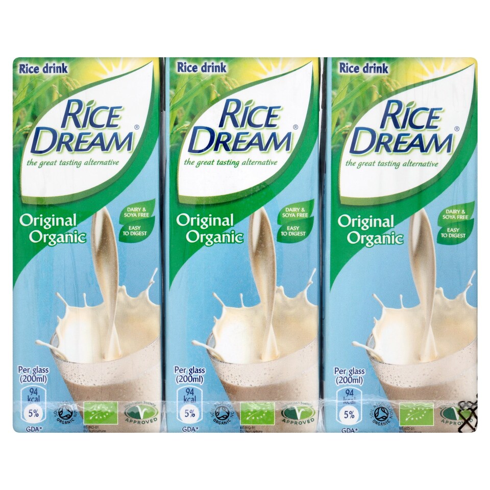 Organic Rice Dream Original 3X200ml