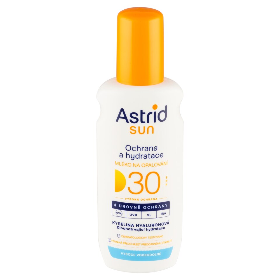 image 1 of Astrid Sun Hydratačné mlieko na opaľovanie v spreji SPF 30 200 ml