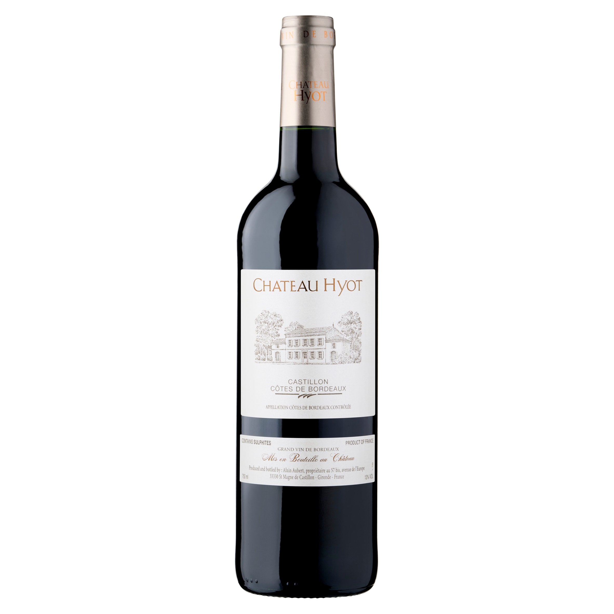 CHATEAU HYOT CASTILLON COTES DE BORDEAUX WINE 750ML