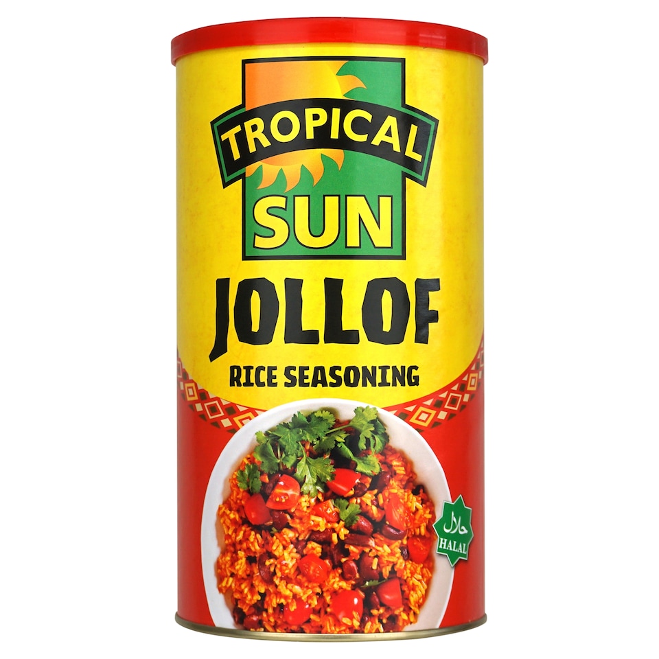 Tropical Sun Jollof Rice Seasoning Halal 1kg