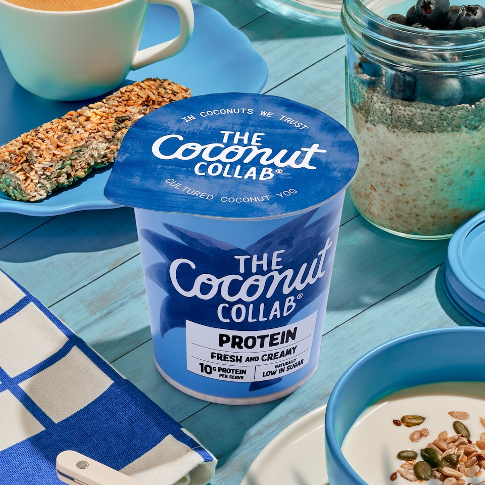 image 1 of The Coconut Collab Plain Protein Coconut Yoghurt 350g