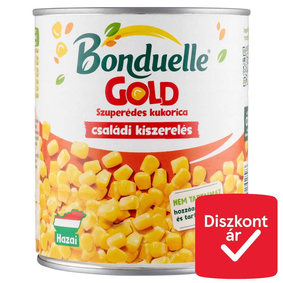 Bonduelle Gold szuperédes morzsolt kukorica 670 g  1. kép