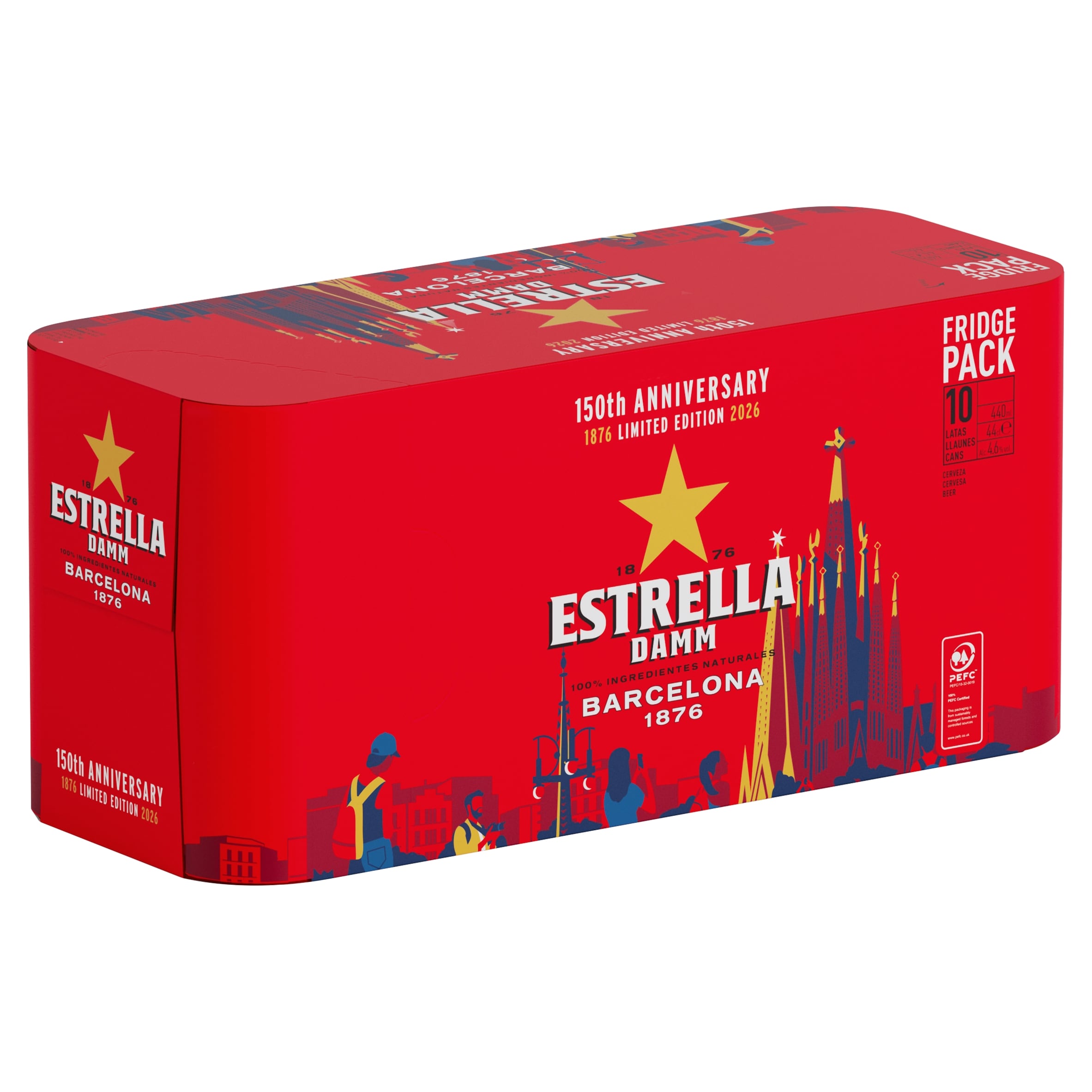 Estrella Damm Barcelona 10x440ml