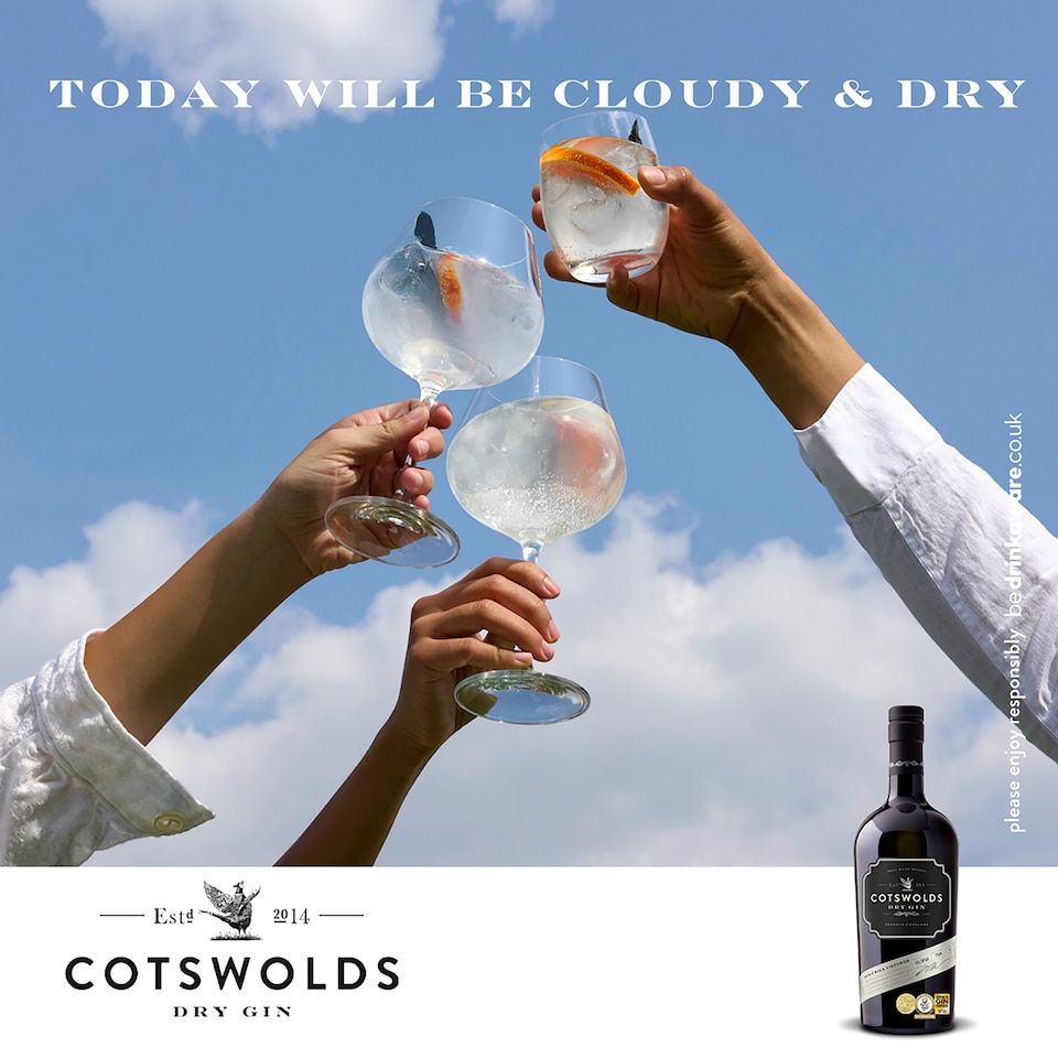 image 1 of Cotswolds Dry Gin 70Cl