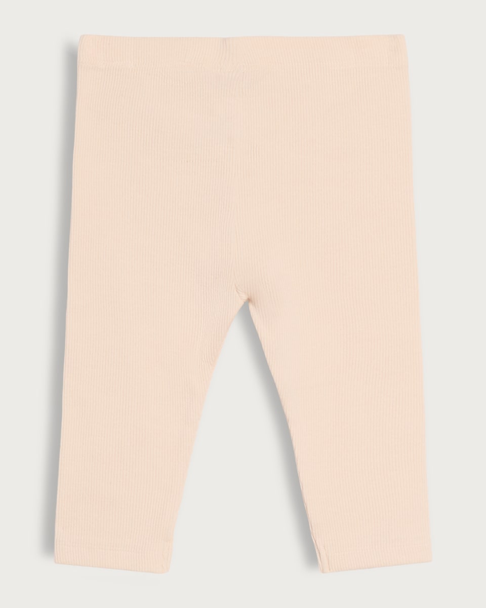 image 1 of F&F Baby 3-Pack Cotton Rich Transport Leggings in Green
