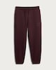 image 4 of F&F Active Boys Cotton Rich Slogan Cuffed Joggers in Burgundy