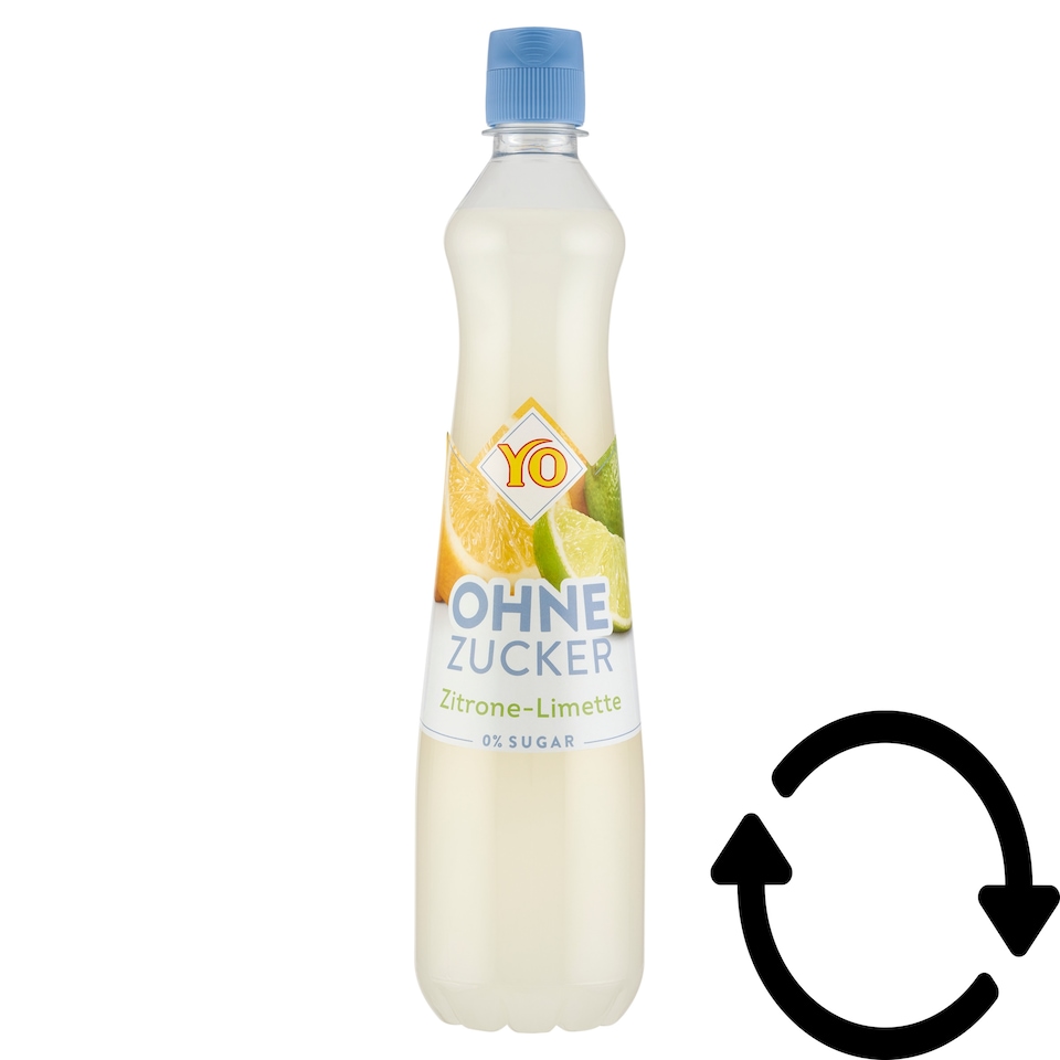 Yo citrom-lime ízű szörp édesítőszerekkel 0,7 l 