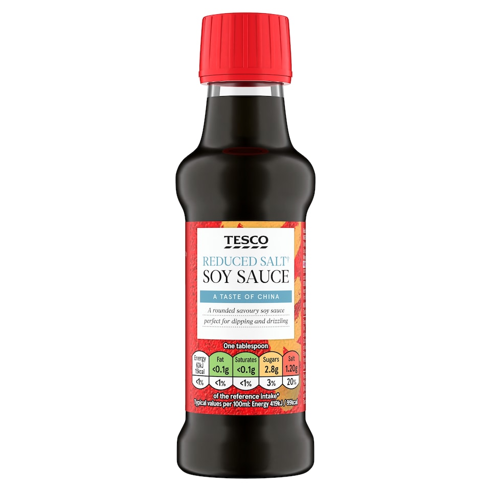 Tesco Reduced Salt Soy Sauce 150Ml
