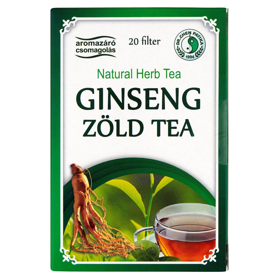 Dr. Chen Patika ginseng zöld tea 20 filter 60 g