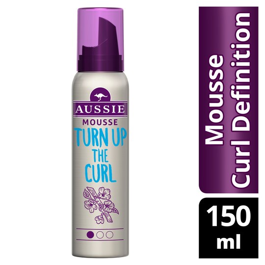 Aussie Styling Curl And Heat Mousse 150Ml Tesco Groceries