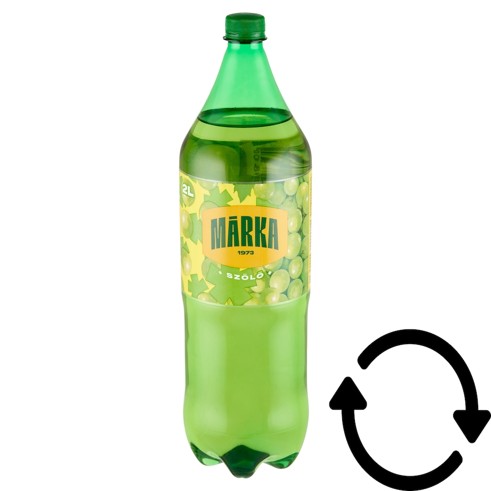 Márka Grape Carbonated Soft Drink with Sugar and Sweeteners 2 l