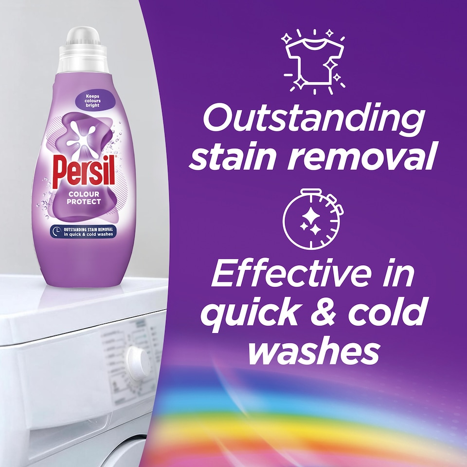 image 1 of Persil Colour Protect Laundry Liquid Detergent 24 Washes 648ml