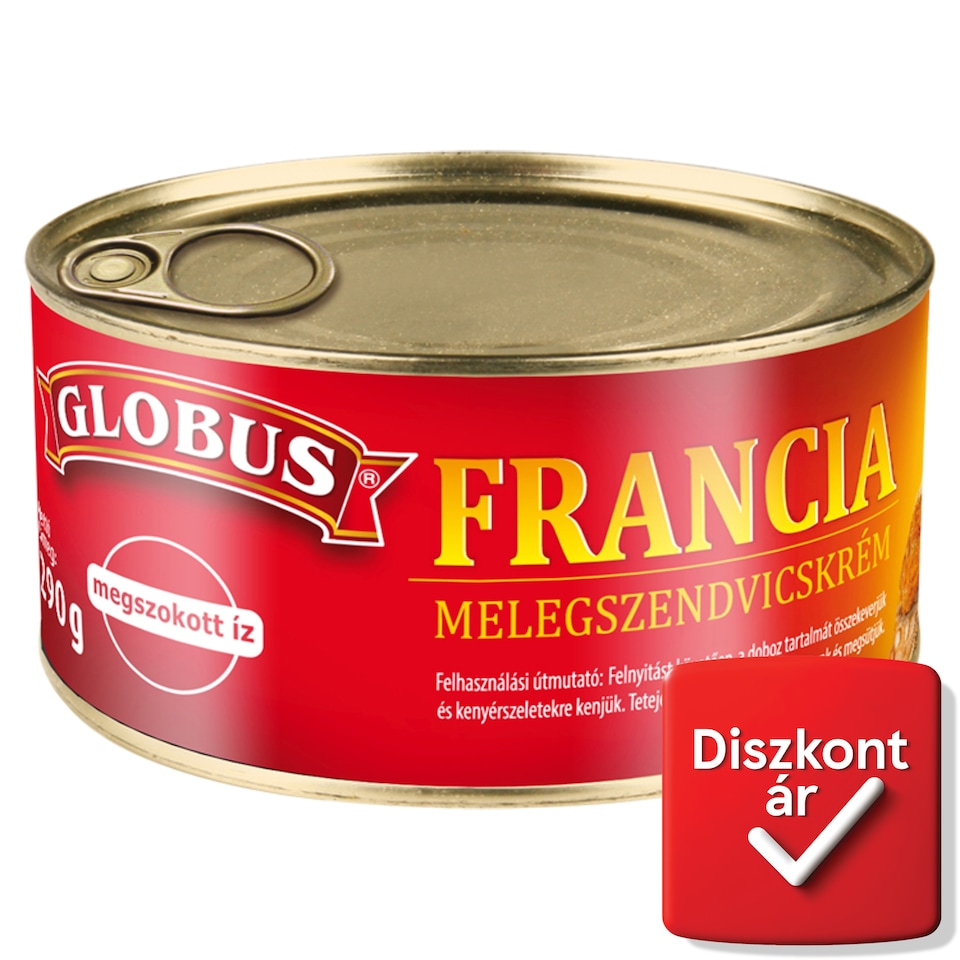 Globus francia melegszendvicskrém 290 g