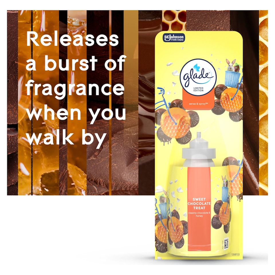 image 1 of Glade Electric Plug In Air Freshener Refill Festive Honey & Chocolate 20ml