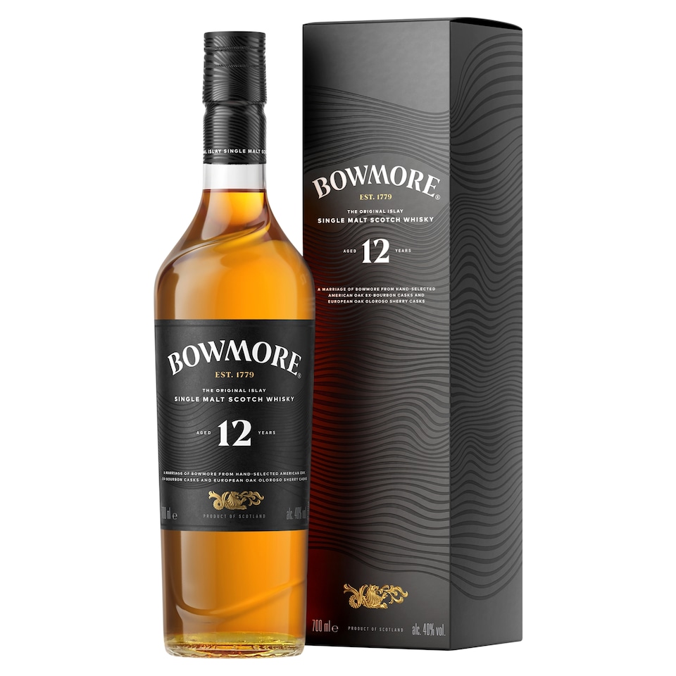 image 1 of Bowmore 12 Year Old Single Malt Scotch Whisky 70cl
