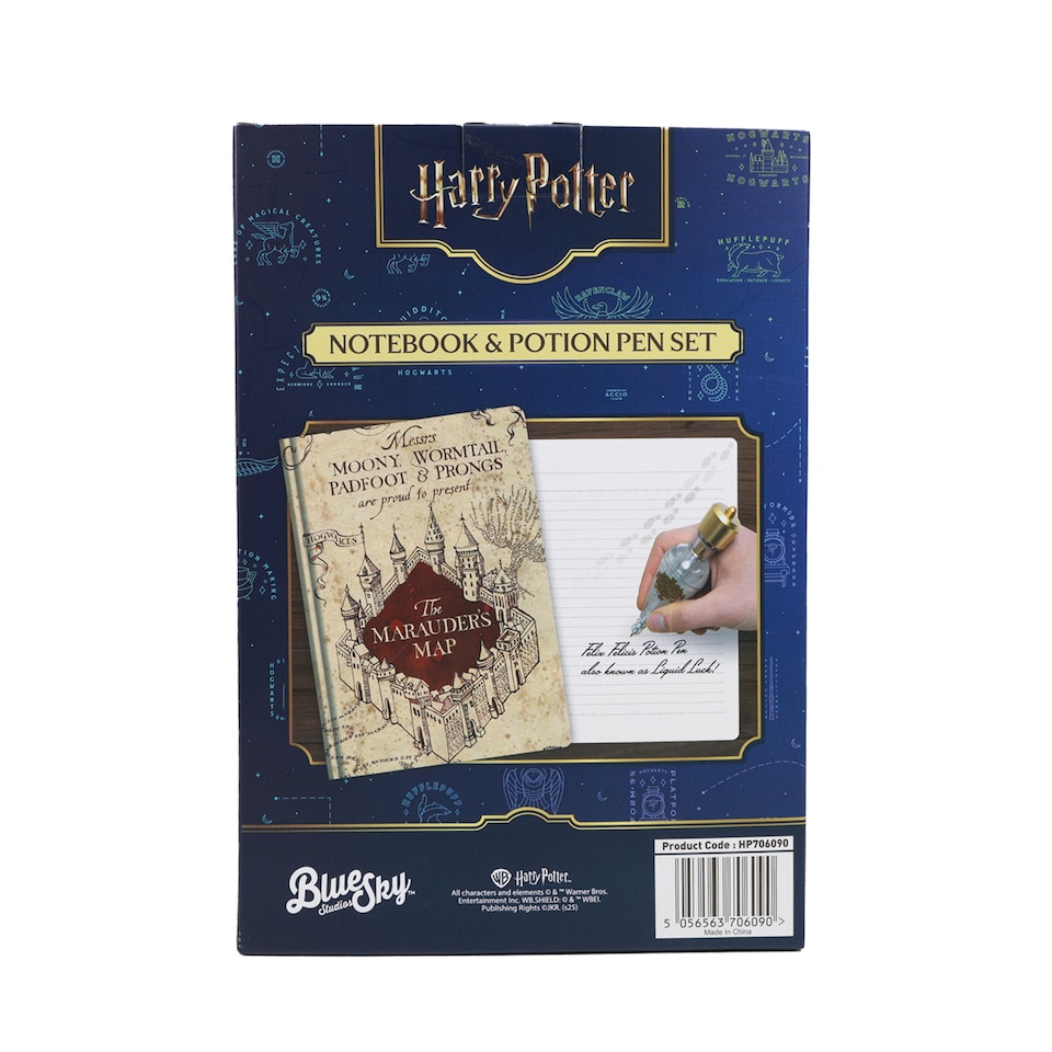 image 1 of Harry Potter Magnetic Notebook & Potion Pen Christmas Gift