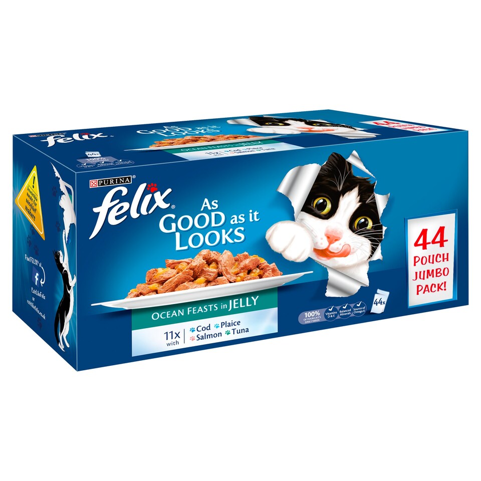 Felix As Good As It Looks Ocean Feast In Jelly 40X100g