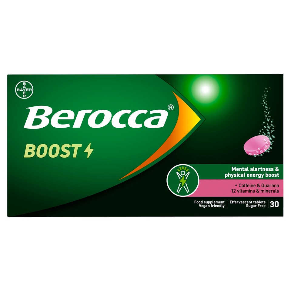 image 1 of Berocca Boost Effervescent Vit Energy Tblts 30S
