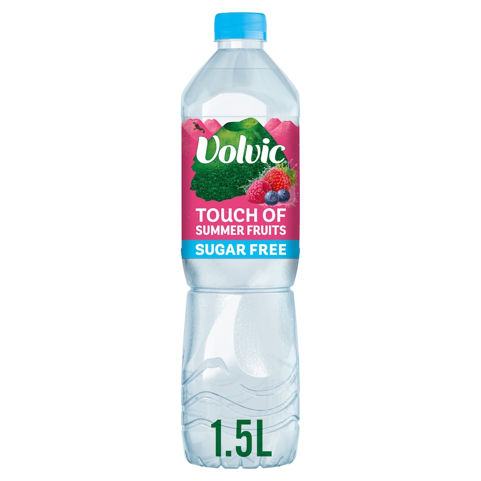 image 1 of Volvic Touch of Fruit Summer Fruits Sugar Free Still Flavoured Water 1.5L