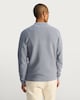 image 3 of F&F Pure Cotton Knitted Polo Jumper in Blue