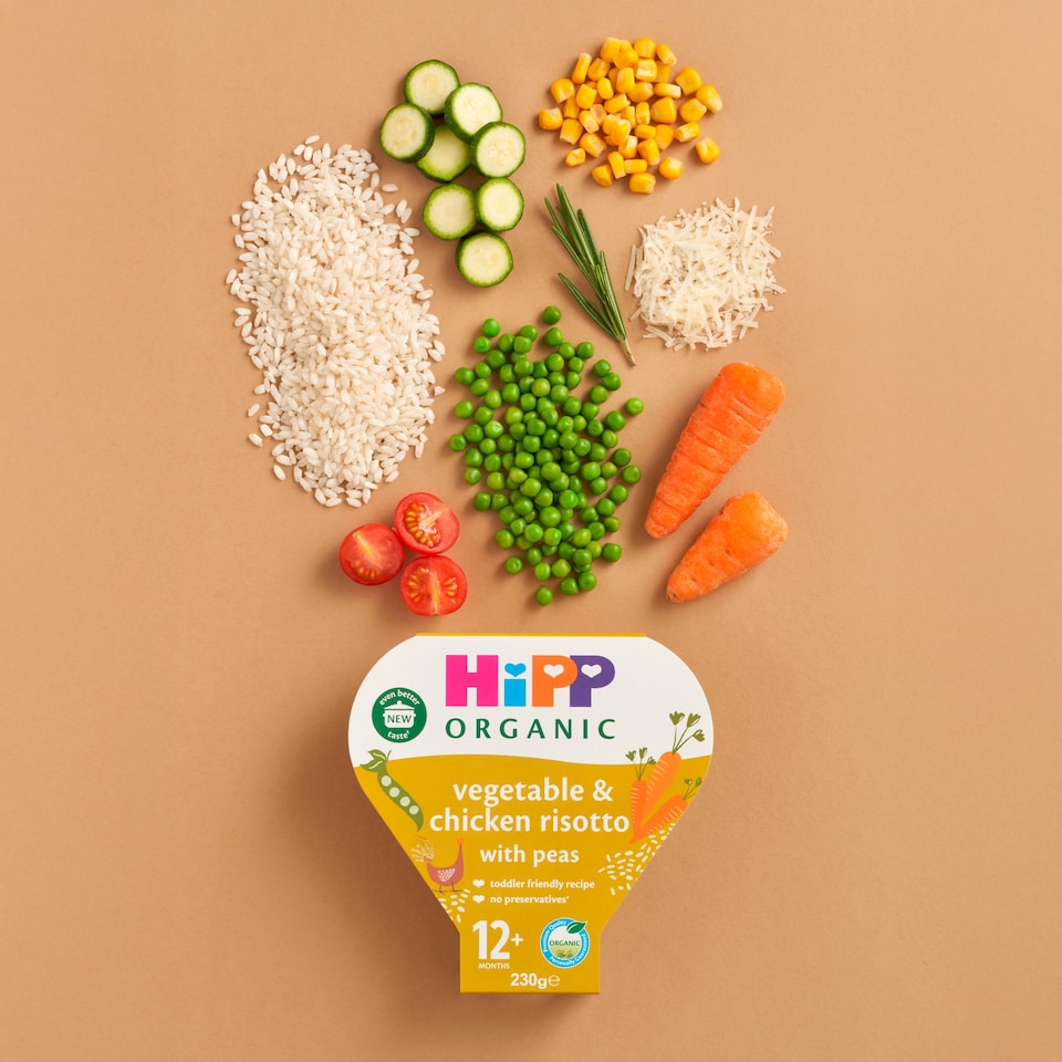 image 1 of Hipp Organic 1 Year Vegetable And Chicken Risotto 230G