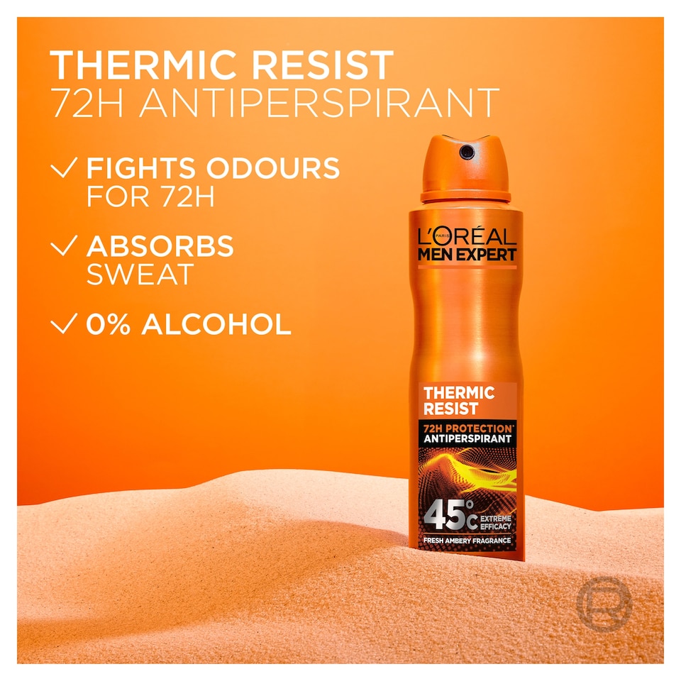 image 1 of L'Oreal Men Expert Thermic Resist Antiperspirant Spray Deodorant XXL 300ml