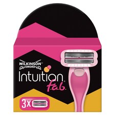 Wilkinson Sword Intuition Fab Blades X 3