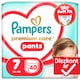 Pampers Premium Care Bugyipelenka, Méret: 7, 40 db Pelenka, 15kg+  1. kép