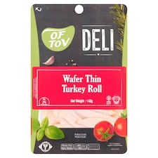 Of Tov Wafer Thin Turkey Roll 142G