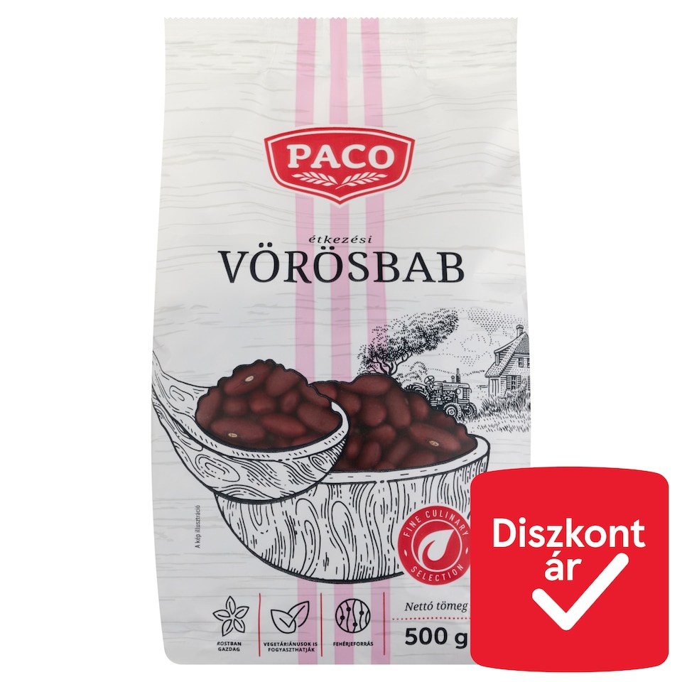 Paco étkezési vörösbab 500 g